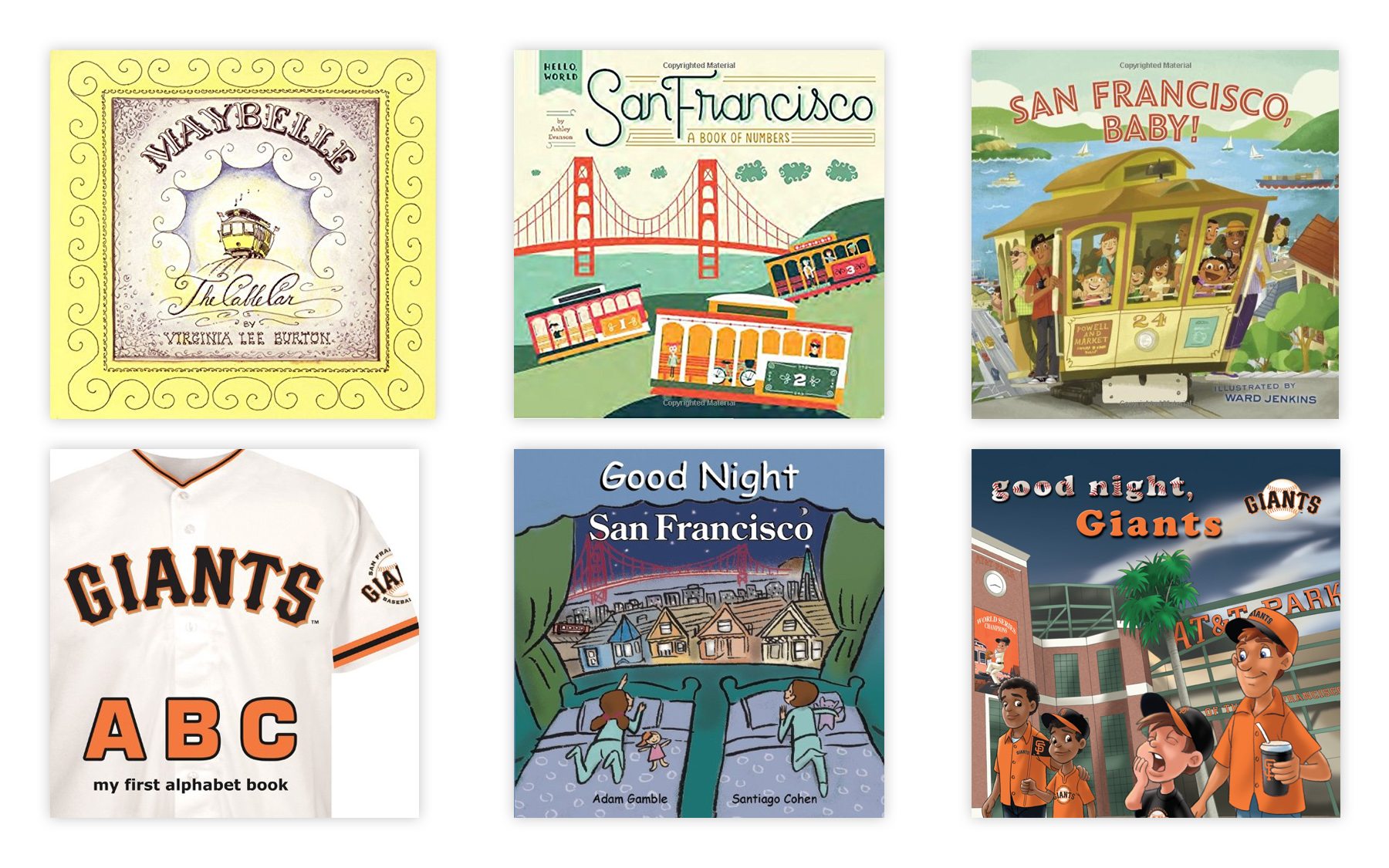 San Francisco Giants ABC (Board Books)