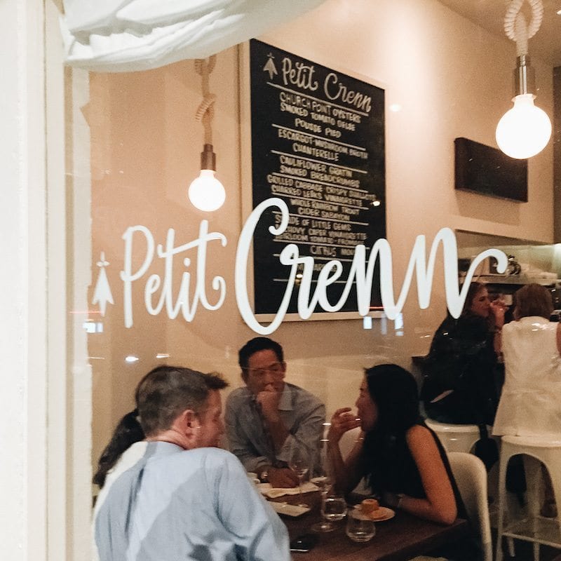 Petit Crenn, Michelin rated restaurant by Dominique Crenn in Hayes Valley