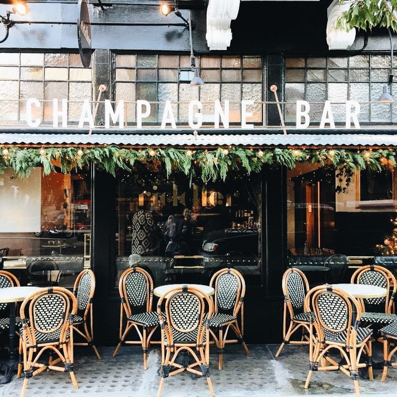 The Riddler, Champagne bar in Hayes Valley